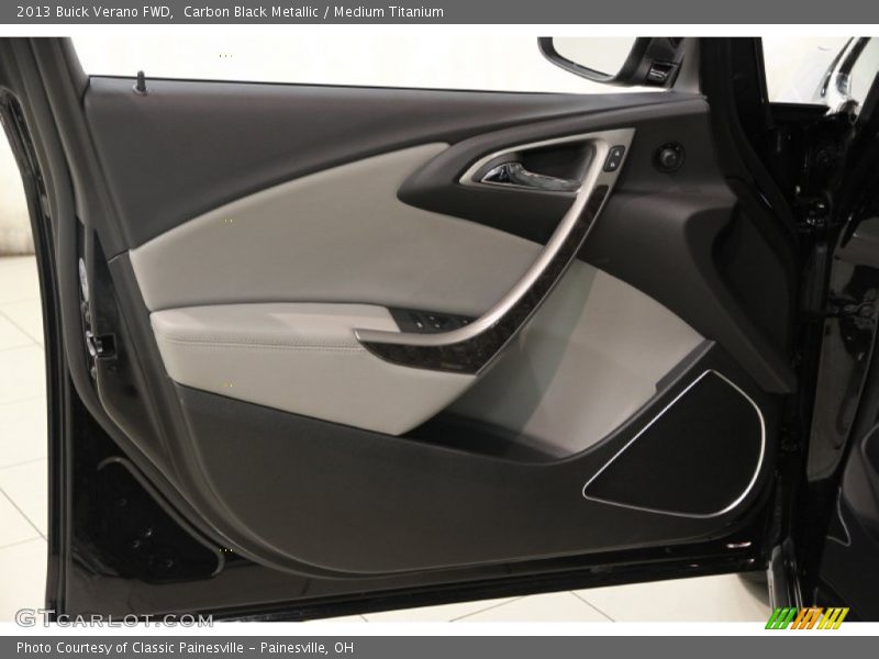 Carbon Black Metallic / Medium Titanium 2013 Buick Verano FWD