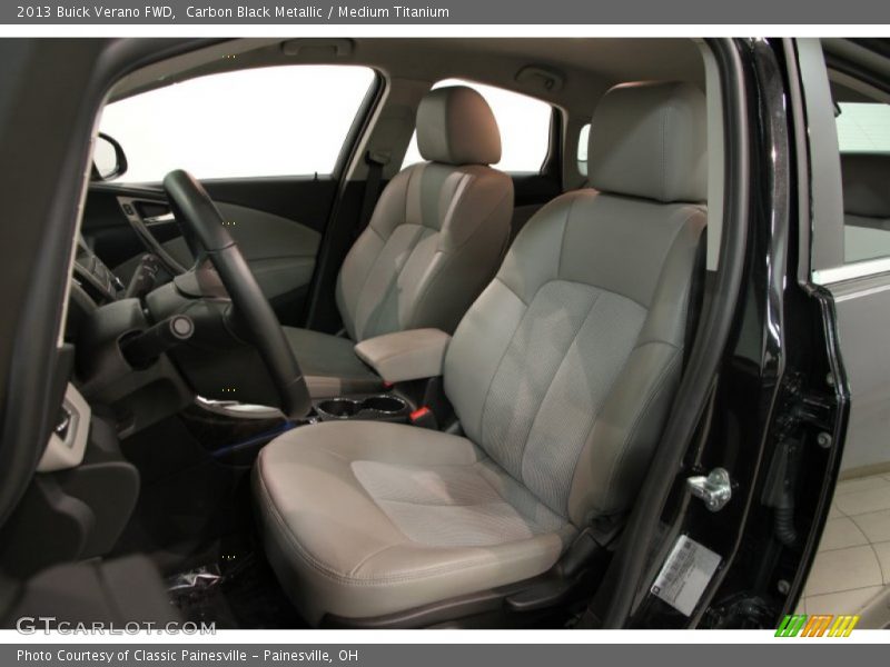 Carbon Black Metallic / Medium Titanium 2013 Buick Verano FWD
