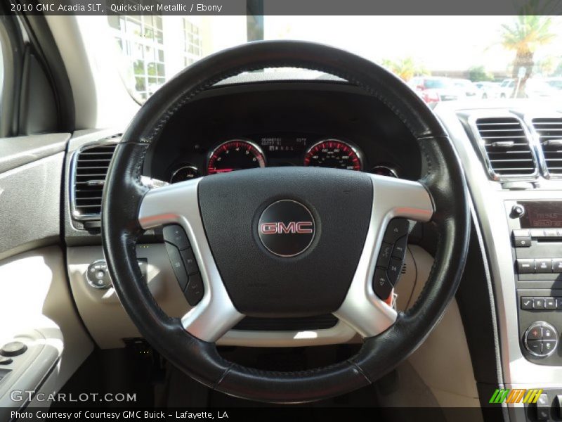 Quicksilver Metallic / Ebony 2010 GMC Acadia SLT