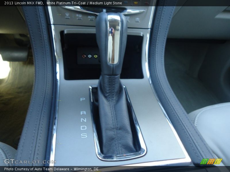 White Platinum Tri-Coat / Medium Light Stone 2013 Lincoln MKX FWD
