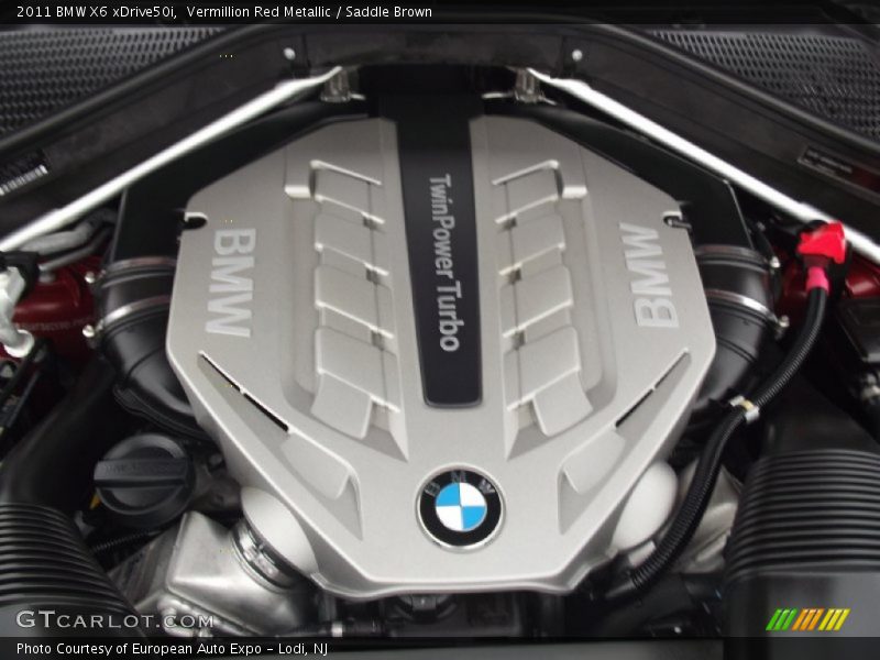  2011 X6 xDrive50i Engine - 4.4 Liter DFI TwinPower Turbocharged DOHC 32-Valve VVT V8