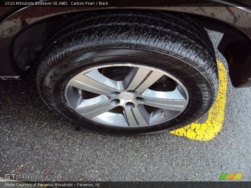 Carbon Pearl / Black 2010 Mitsubishi Endeavor SE AWD