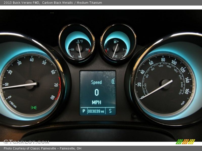Carbon Black Metallic / Medium Titanium 2013 Buick Verano FWD