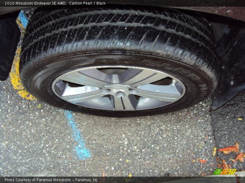 Carbon Pearl / Black 2010 Mitsubishi Endeavor SE AWD