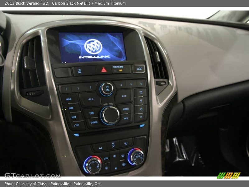 Carbon Black Metallic / Medium Titanium 2013 Buick Verano FWD