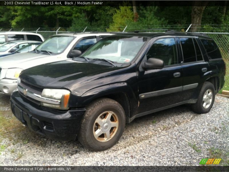 Black / Medium Pewter 2003 Chevrolet TrailBlazer LS 4x4