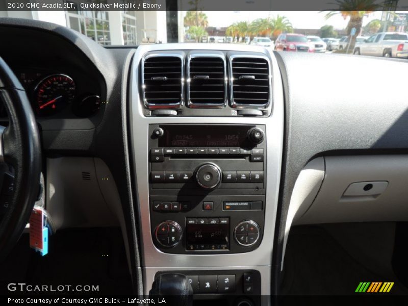 Quicksilver Metallic / Ebony 2010 GMC Acadia SLT