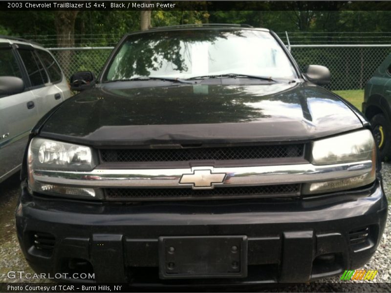 Black / Medium Pewter 2003 Chevrolet TrailBlazer LS 4x4