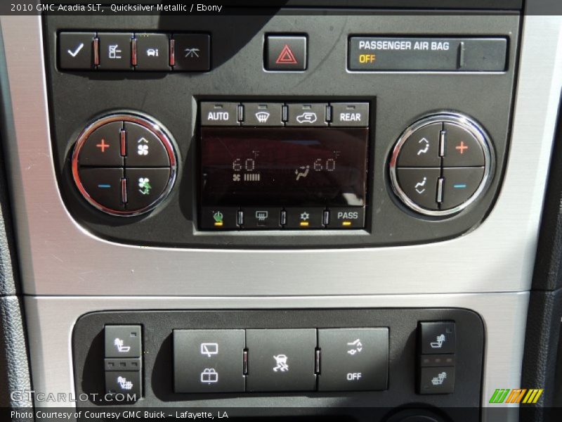 Quicksilver Metallic / Ebony 2010 GMC Acadia SLT