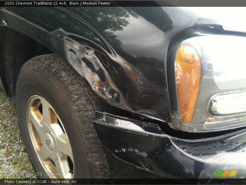 Black / Medium Pewter 2003 Chevrolet TrailBlazer LS 4x4