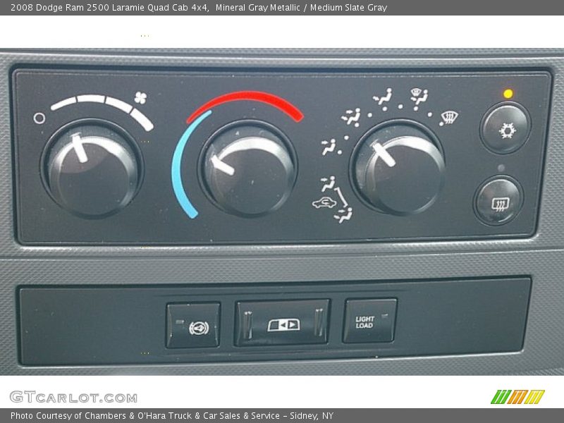 Mineral Gray Metallic / Medium Slate Gray 2008 Dodge Ram 2500 Laramie Quad Cab 4x4