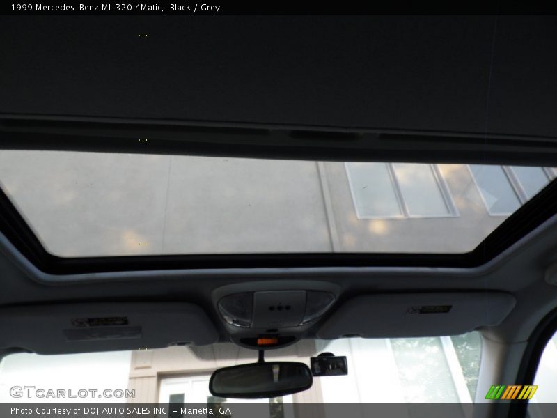 Black / Grey 1999 Mercedes-Benz ML 320 4Matic