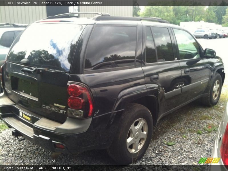 Black / Medium Pewter 2003 Chevrolet TrailBlazer LS 4x4