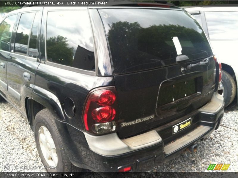 Black / Medium Pewter 2003 Chevrolet TrailBlazer LS 4x4
