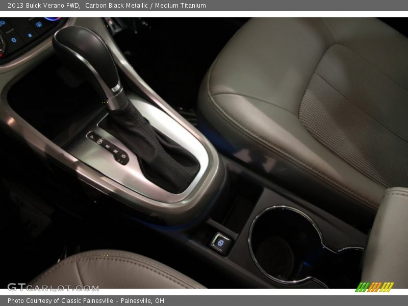 Carbon Black Metallic / Medium Titanium 2013 Buick Verano FWD