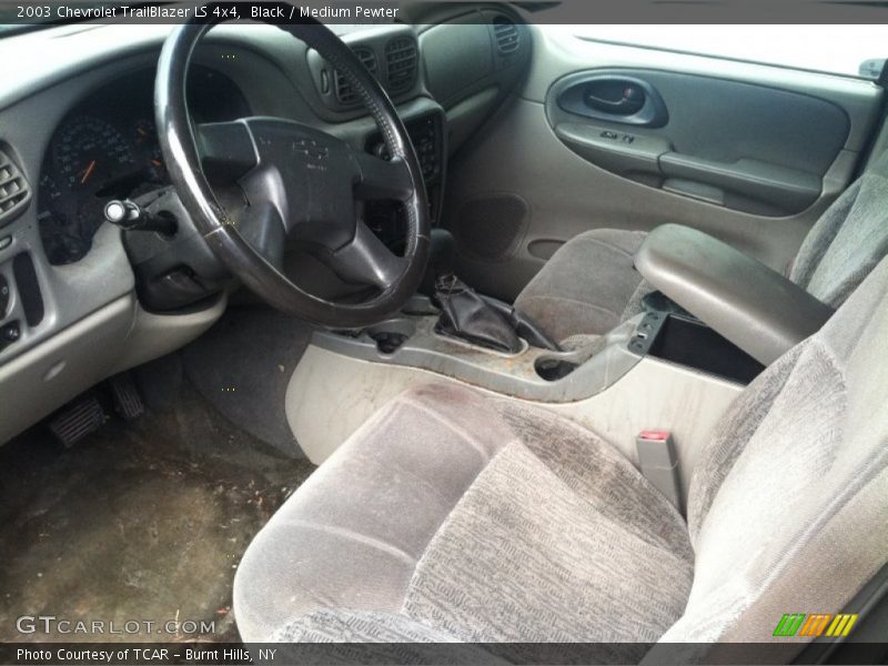 Black / Medium Pewter 2003 Chevrolet TrailBlazer LS 4x4