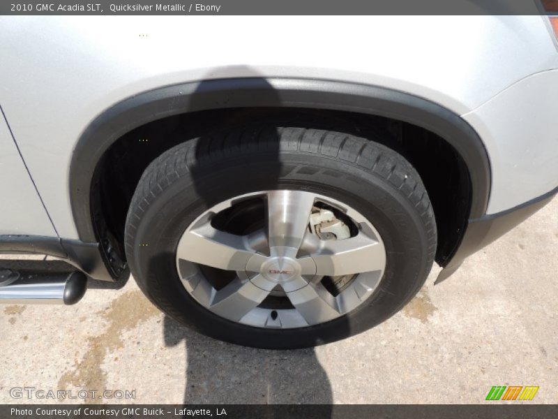 Quicksilver Metallic / Ebony 2010 GMC Acadia SLT