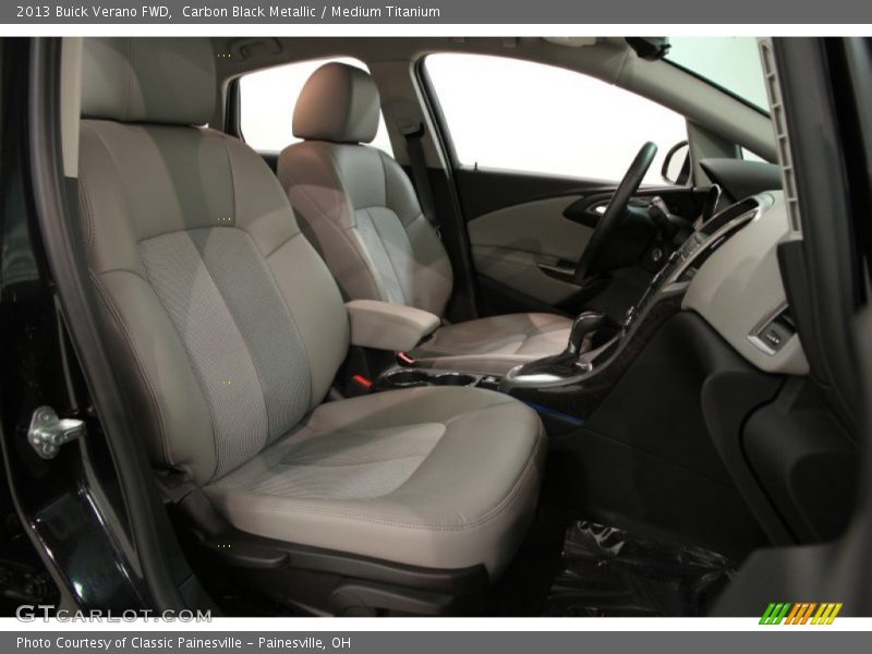 Carbon Black Metallic / Medium Titanium 2013 Buick Verano FWD