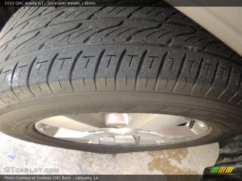 Quicksilver Metallic / Ebony 2010 GMC Acadia SLT