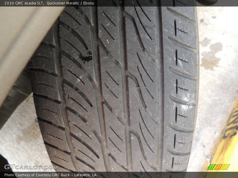 Quicksilver Metallic / Ebony 2010 GMC Acadia SLT