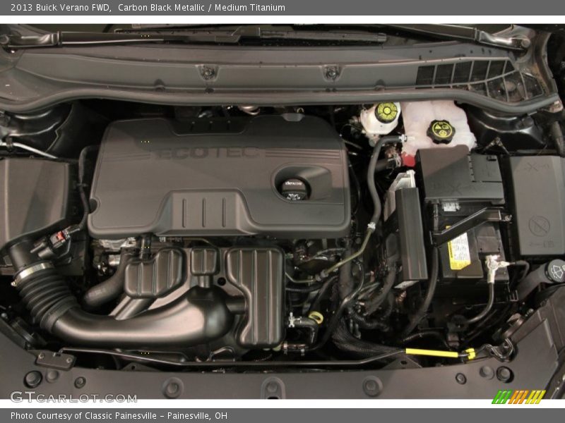 Carbon Black Metallic / Medium Titanium 2013 Buick Verano FWD