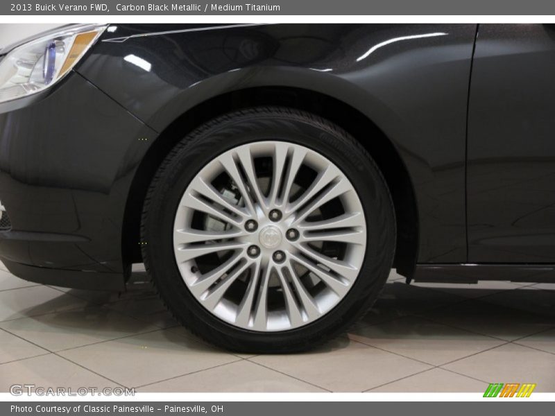 Carbon Black Metallic / Medium Titanium 2013 Buick Verano FWD