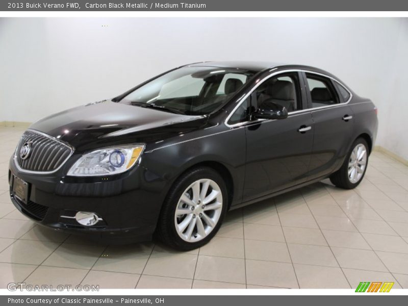 Carbon Black Metallic / Medium Titanium 2013 Buick Verano FWD