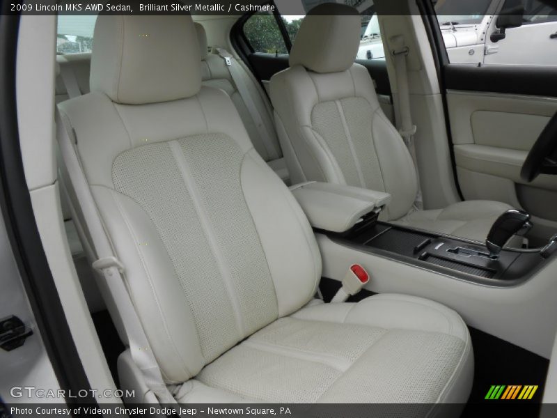 Brilliant Silver Metallic / Cashmere 2009 Lincoln MKS AWD Sedan