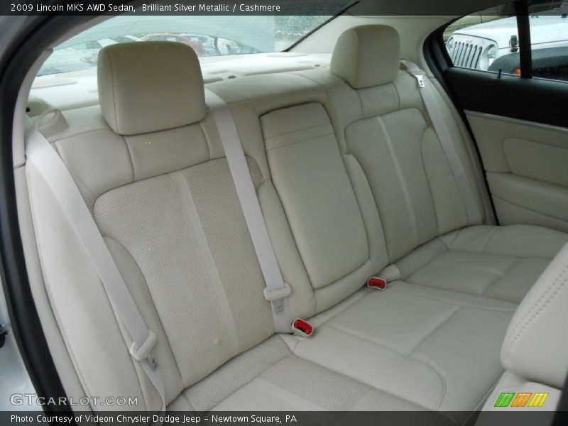 Brilliant Silver Metallic / Cashmere 2009 Lincoln MKS AWD Sedan