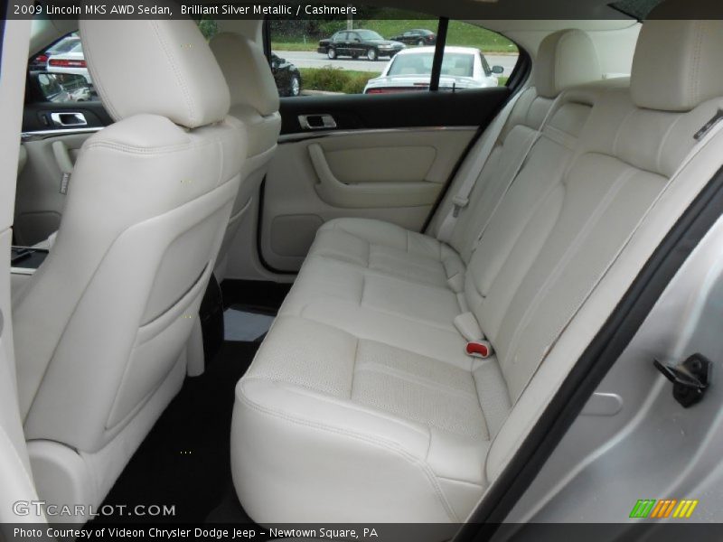 Brilliant Silver Metallic / Cashmere 2009 Lincoln MKS AWD Sedan