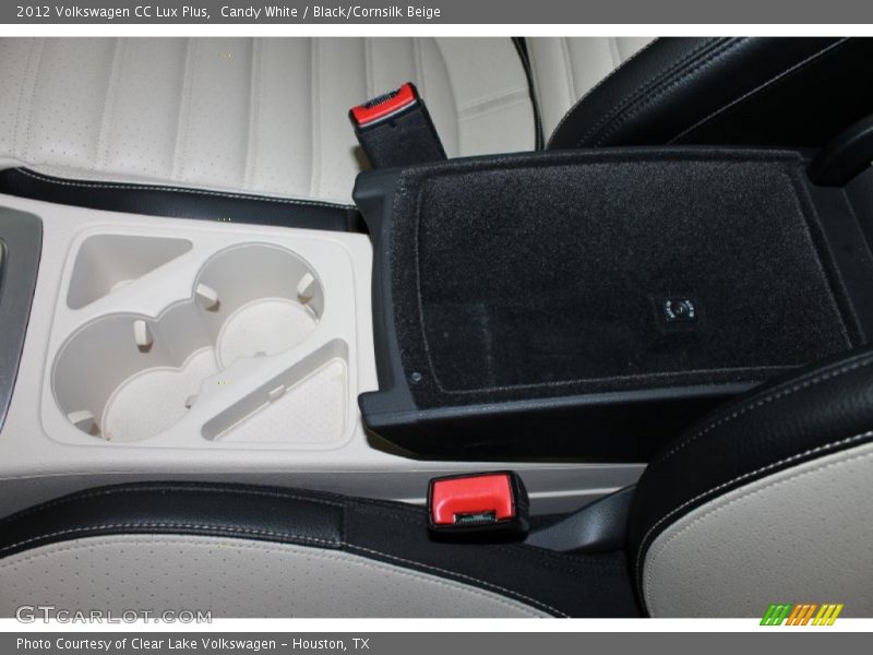 Candy White / Black/Cornsilk Beige 2012 Volkswagen CC Lux Plus