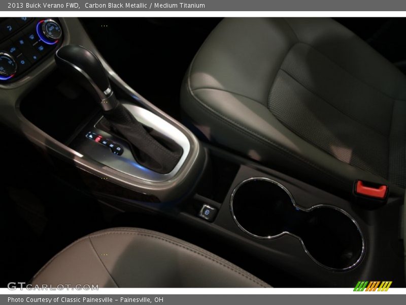 Carbon Black Metallic / Medium Titanium 2013 Buick Verano FWD