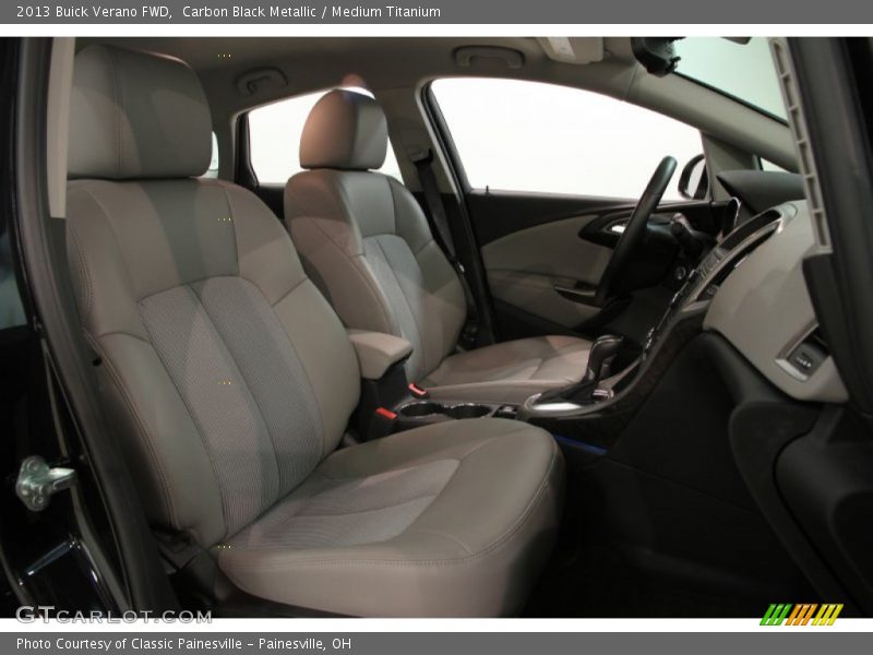 Carbon Black Metallic / Medium Titanium 2013 Buick Verano FWD