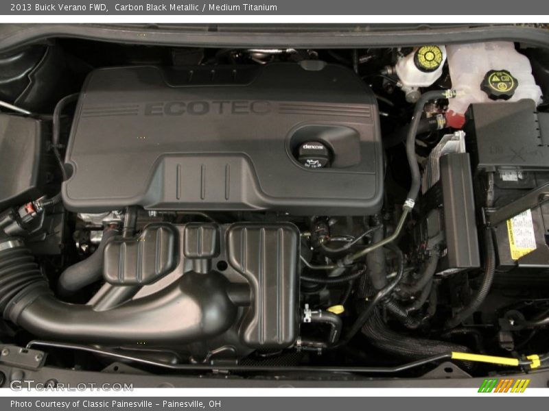 Carbon Black Metallic / Medium Titanium 2013 Buick Verano FWD