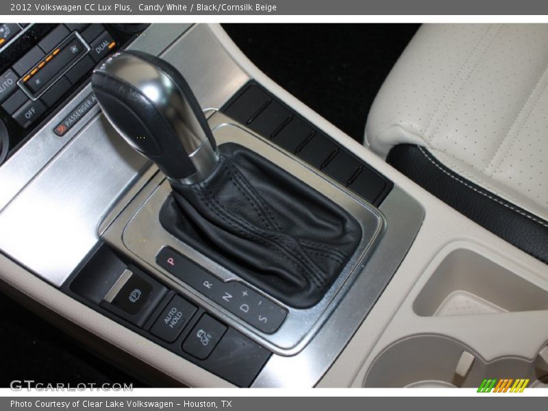Candy White / Black/Cornsilk Beige 2012 Volkswagen CC Lux Plus