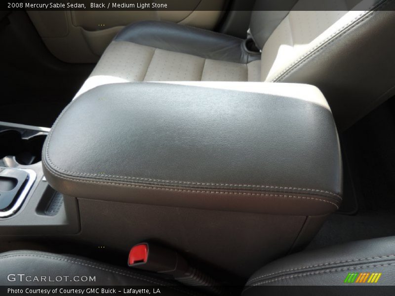 Black / Medium Light Stone 2008 Mercury Sable Sedan