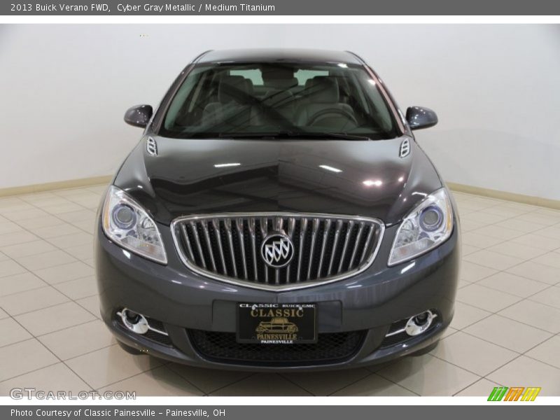 Cyber Gray Metallic / Medium Titanium 2013 Buick Verano FWD