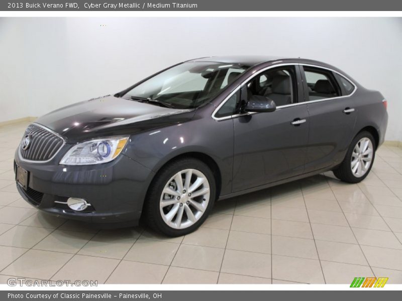 Cyber Gray Metallic / Medium Titanium 2013 Buick Verano FWD