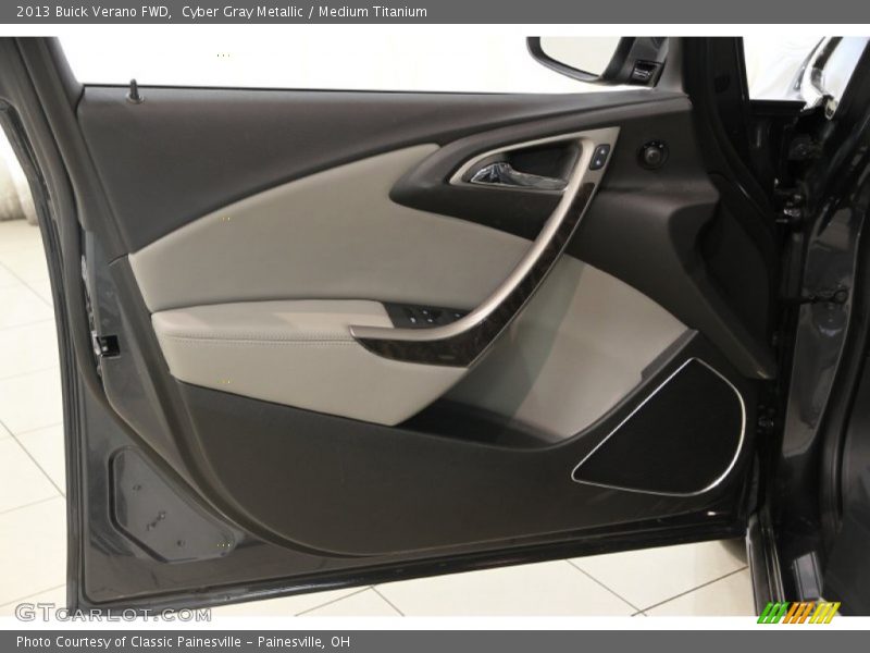 Cyber Gray Metallic / Medium Titanium 2013 Buick Verano FWD