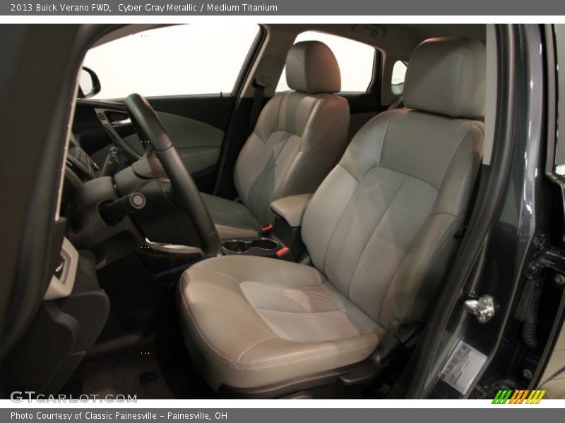 Cyber Gray Metallic / Medium Titanium 2013 Buick Verano FWD