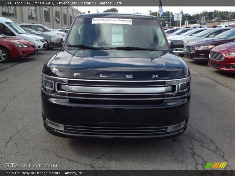 Tuxedo Black Metallic / Charcoal Black 2013 Ford Flex Limited AWD