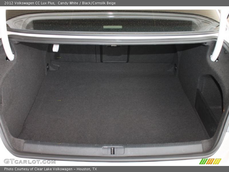 Candy White / Black/Cornsilk Beige 2012 Volkswagen CC Lux Plus