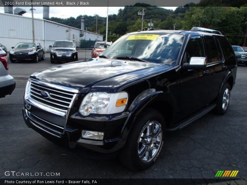 Black / Black 2010 Ford Explorer Limited 4x4