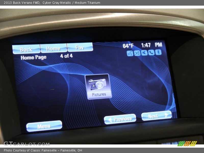 Cyber Gray Metallic / Medium Titanium 2013 Buick Verano FWD