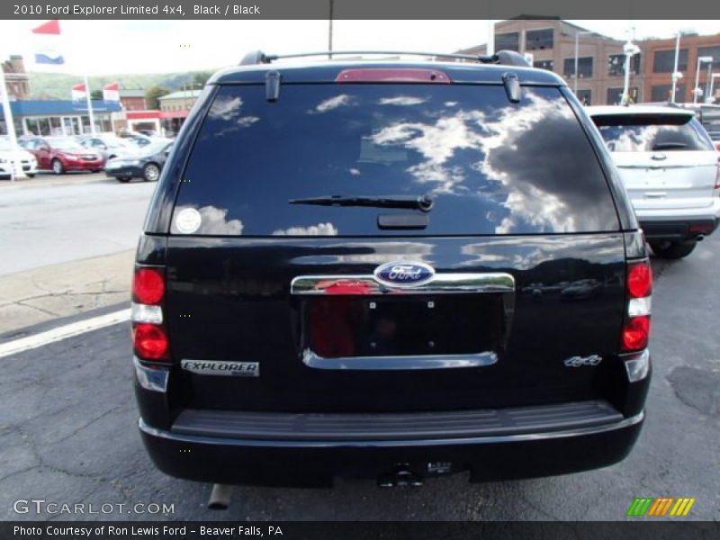 Black / Black 2010 Ford Explorer Limited 4x4