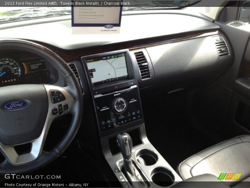 Tuxedo Black Metallic / Charcoal Black 2013 Ford Flex Limited AWD