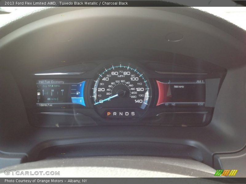 Tuxedo Black Metallic / Charcoal Black 2013 Ford Flex Limited AWD