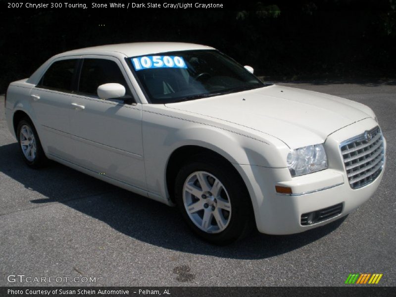 Stone White / Dark Slate Gray/Light Graystone 2007 Chrysler 300 Touring