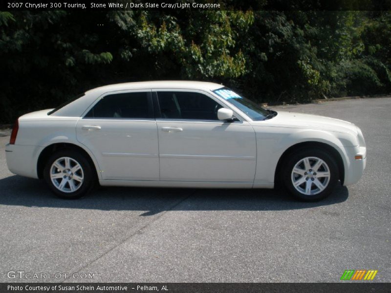 Stone White / Dark Slate Gray/Light Graystone 2007 Chrysler 300 Touring