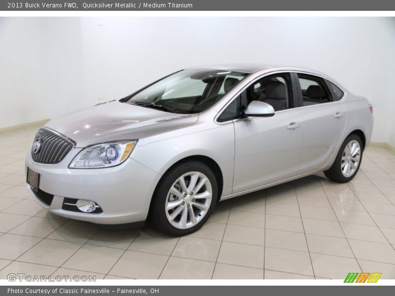 Quicksilver Metallic / Medium Titanium 2013 Buick Verano FWD